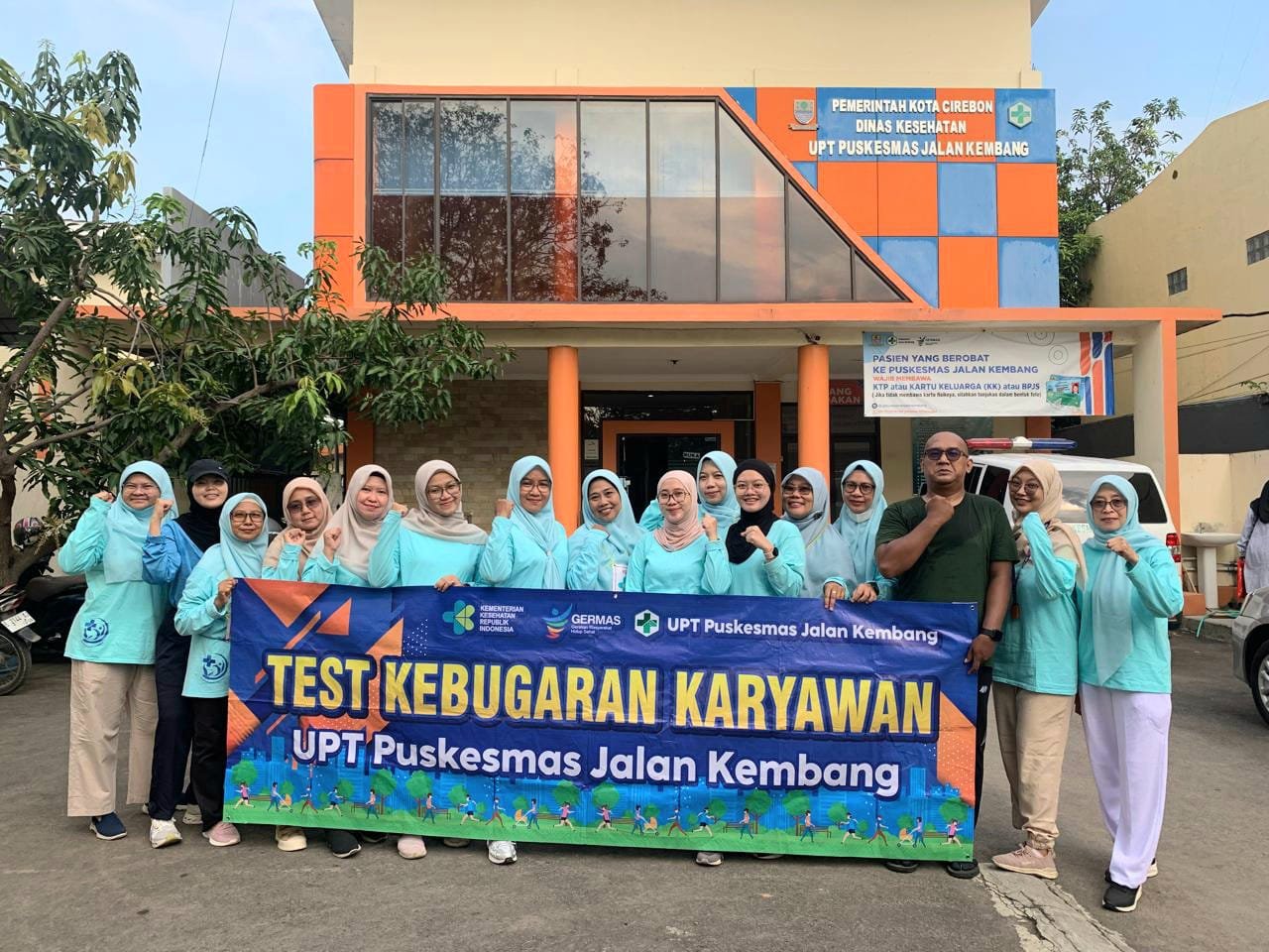 Tes Kebugaran Karyawan UPT Puskesmas Jalan Kembang