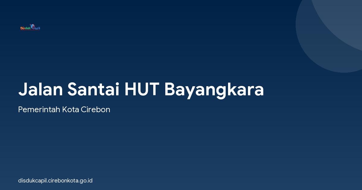 Jalan Santai HUT Bayangkara