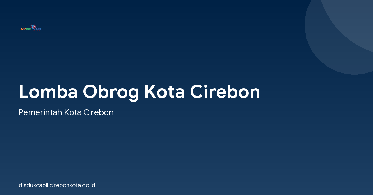 Lomba Obrog Kota Cirebon