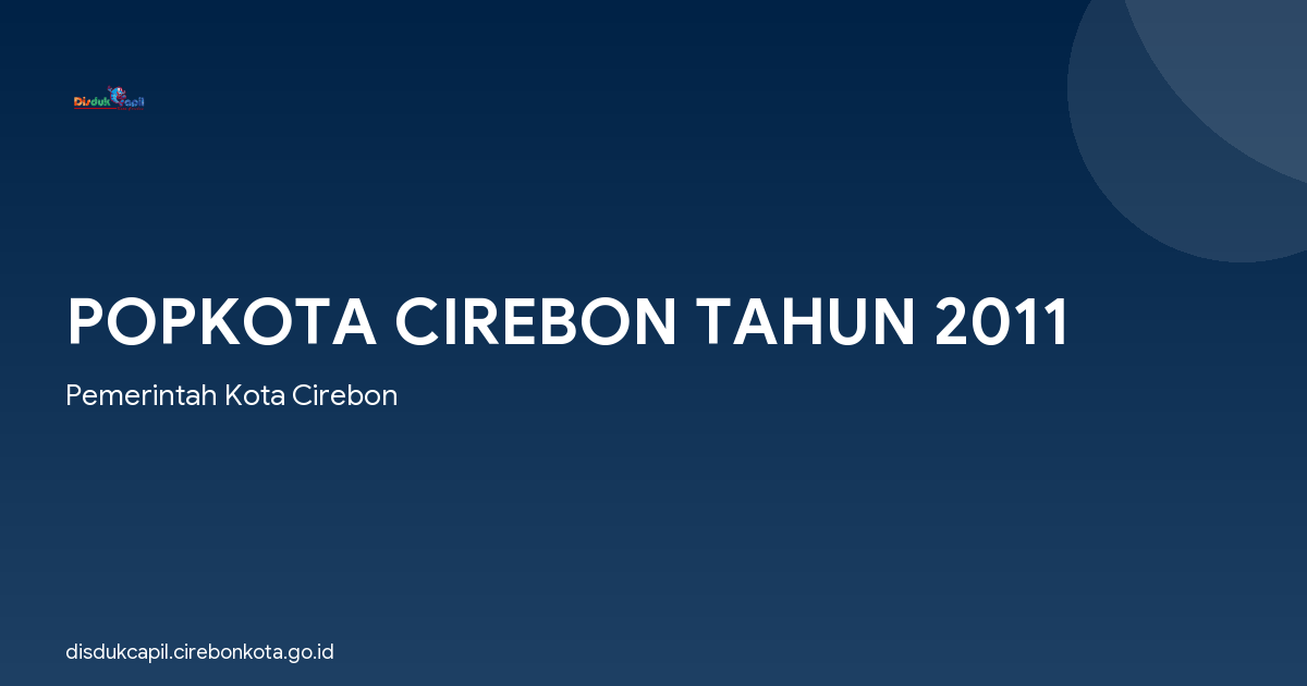 POPKOTA CIREBON TAHUN 2011