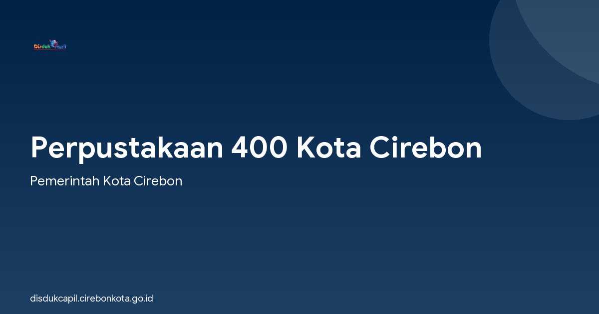 Perpustakaan 400 Kota Cirebon
