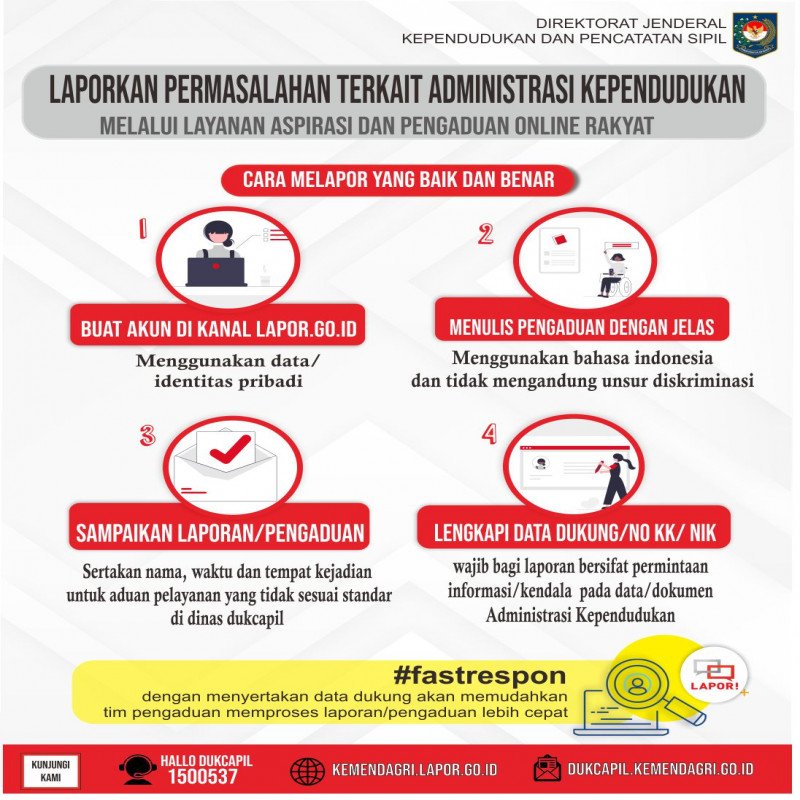 Cara Melapor Pada Layanan Pengaduan Aspirasi Online Rakyat