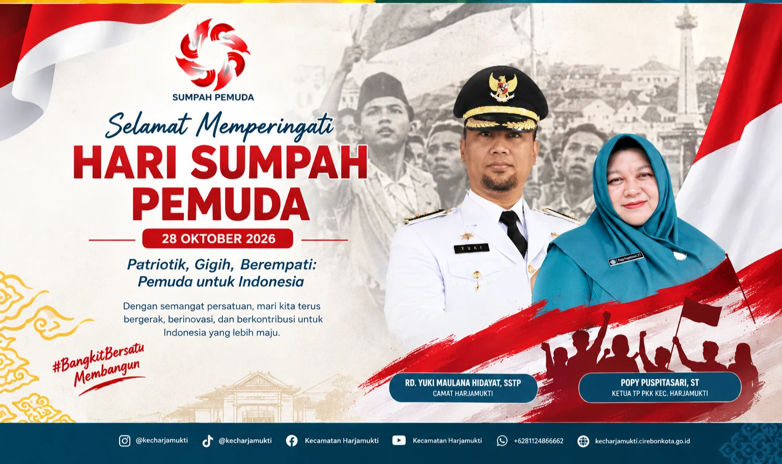 Peringati Hari Sumpah Pemuda ke-98, Saatnya Generasi Muda Bergerak dan Berkontribusi untuk Indonesia