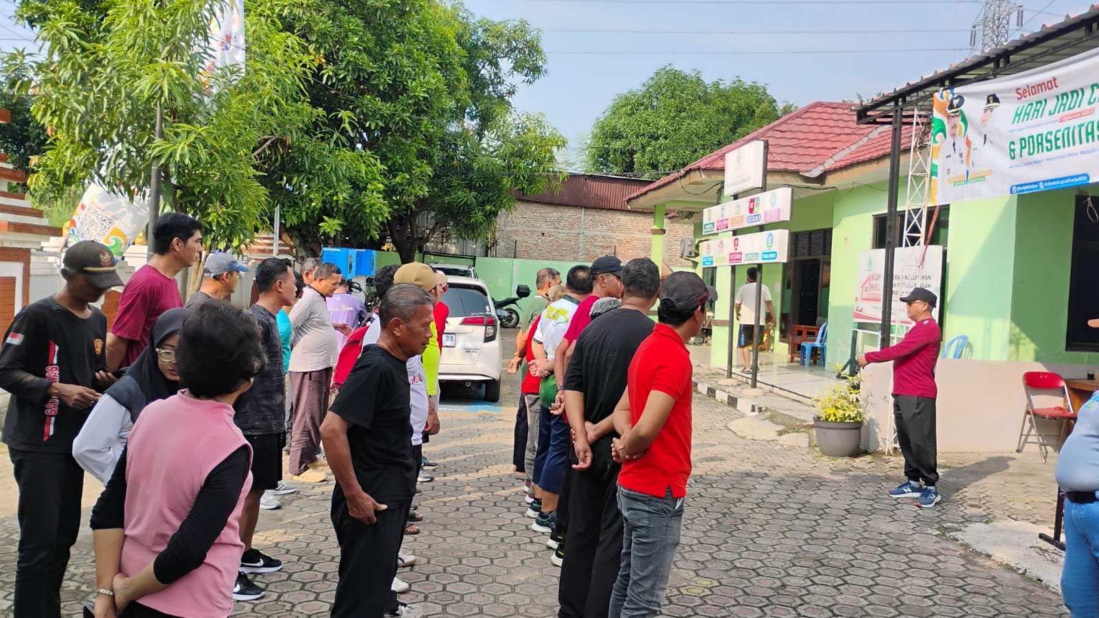 EMANGAT KEBERSAMAAN MELALUI KEJUARAAN TENIS MEJA ANTAR RW KELURAHAN LARANGAN DALAM RANGKA HARI JADI KOTA CIREBON KE-599